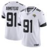 Men’s Jacksonville Jaguars #91 Arik Armstead White Vapor Untouchable Limited Football Stitched Jersey