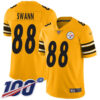 Nike Steelers #88 Lynn Swann Gold Men’s Stitched NFL Limited Inverted Legend 100th Season Jersey