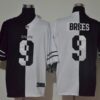 Men’s New Orleans Saints #9 Drew Brees Black White Peaceful Coexisting 2020 Vapor Untouchable Stitched NFL Nike Limited Jersey