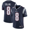 Nike Patriots #8 Jamie Collins Sr Navy Blue Team Color Men’s Stitched NFL Vapor Untouchable Limited Jersey