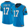 Men’s Carolina Panthers #17 Xavier Legette Blue 2024 Draft F.U.S.E. Vapor Limited Football Stitched Jersey