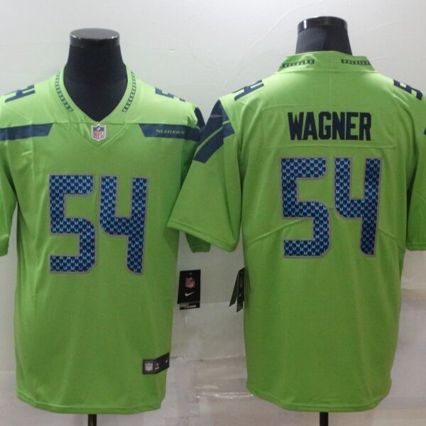 Men’s Seattle Seahawks #54 Bobby Wagner Green 2017 Vapor Untouchable Stitched NFL Nike Limited Jersey
