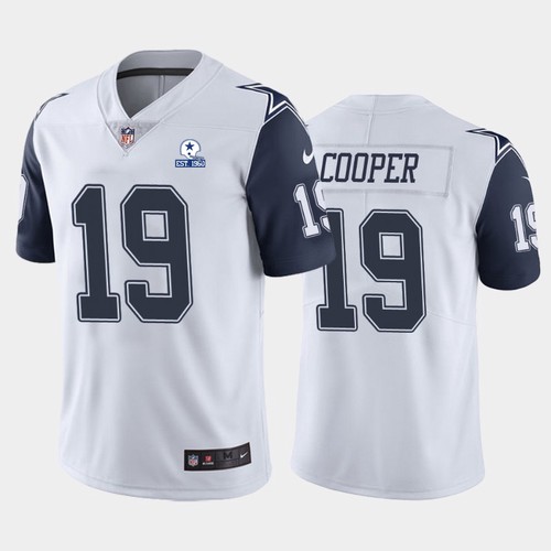 Men’s Dallas Cowboys #19 Amari Cooper Color Rush 60th Anniversary Vapor Untouchable Stitched NFL Nike Limited Jersey