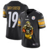 Men’s Pittsburgh Steelers #19 JuJu Smith-Schuster Black Player Portrait Edition 2020 Vapor Untouchable Stitched NFL Nike Limited Jersey