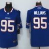 Nike Bills 95 Kyle Williams Royal Vapor Untouchable Limited Jersey