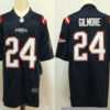 Men’s New England Patriots #24 Stephon Gilmore Navy Blue 2020 NEW Vapor Untouchable Stitched NFL Nike Limited Jersey