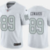 Men’s Las Vegas Raiders #89 Bryan Edwards White 2020 Color Rush Stitched NFL Nike Limited Jersey