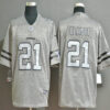 Men’s Dallas Cowboys #21 Ezekiel Elliott 2019 Gray Gridiron Vapor Untouchable Stitched NFL Nike Limited Jersey