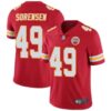 Men’s Kansas City Chiefs #49 Daniel Sorensen Team Color Vapor Untouchable Jersey – Limited Red