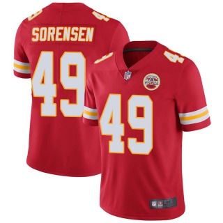 Men’s Kansas City Chiefs #49 Daniel Sorensen Team Color Vapor Untouchable Jersey – Limited Red