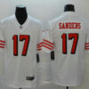 Men’s San Francisco 49ers #17 Emmanuel Sanders White New 2018 Color Rush Vapor Untouchable Limited Jersey