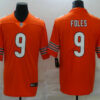 Men’s Chicago Bears #9 Nick Foles Orange 2017 Vapor Untouchable Stitched NFL Nike Limited Jersey