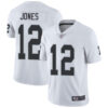 Raiders #12 Zay Jones White Men’s Stitched Football Vapor Untouchable Limited Jersey