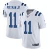 Men’s Indianapolis Colts #11 Michael Pittman Jr. White Limited Color Rush Vapor Untouchable Limited Stitched Jersey