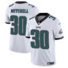 Men’s Philadelphia Eagles #30 Quinyon Mitchell White 2024 Draft Vapor Untouchable Limited Football Stitched Jersey