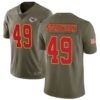 Men’s Kansas City Chiefs #49 Daniel Sorensen 2017 Salute to Service Jersey – Limited Green