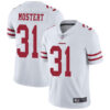 Men’s San Francisco 49ers White Limited #31 Raheem Mostert Football Road Vapor Untouchable Jersey