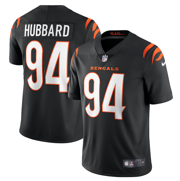 Men’s Cincinnati Bengals #94 Sam Hubbard 2021 Black Vapor Untouchable Limited Stitched Jersey