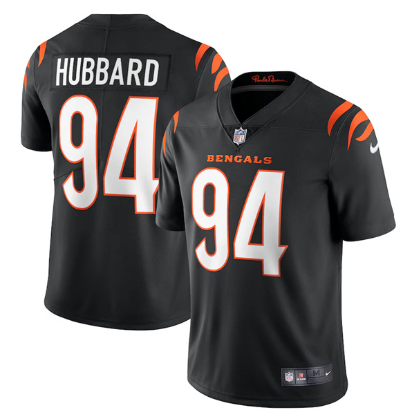 Men’s Cincinnati Bengals #94 Sam Hubbard 2021 Black Vapor Untouchable Limited Stitched Jersey