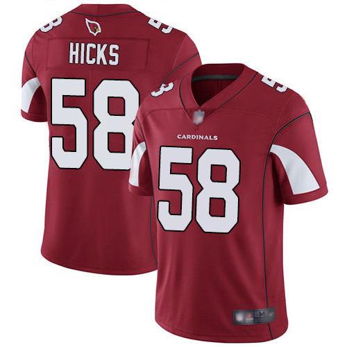 Cardinals #58 Jordan Hicks Red Team Color Men’s Stitched Football Vapor Untouchable Limited Jersey