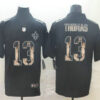 Men’s New Orleans Saints #13 Michael Thomas 2019 Black Statue Of Liberty Stitched NFL Nike Limited Jersey