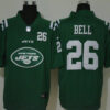 Men’s New York Jets #26 Le’Veon Bell Green 2020 Big Logo Number Vapor Untouchable Stitched NFL Nike Fashion Limited Jersey
