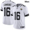Men Jacksonville Jaguars #16 Trevor Lawrence White 2021 Draft Jersey