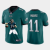 Men’s Philadelphia Eagles #11 Carson Wentz Midnight Green Player Portrait Edition 2020 Vapor Untouchable Stitched NFL Nike Limited Jersey 2