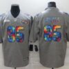 Men’s San Francisco 49ers #85 George Kittle 2020 Grey Crucial Catch Limited Stitched NFL Jersey