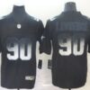Nike Cowboys 90 DeMarcus Lawrence Black Arch Smoke Vapor Untouchable Limited Jersey