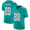Men’s Miami Dolphins #88 Mike Gesicki Limited Aqua Team Color Vapor Untouchable Jersey