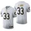 Men’s Chicago Bears #33 Jaylon Johnson White 2020 NFL Draft Golden Edition Jersey