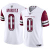 Men’s Washington Commanders #0 Marcus Mariota White Vapor Limited Football Stitched Jersey