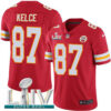 Nike Chiefs #87 Travis Kelce Red Super Bowl LIV 2020 Team Color Men’s Stitched NFL Vapor Untouchable Limited Jersey