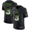 Nike Seahawks #3 Russell Wilson Black Men’s Stitched NFL Vapor Untouchable Limited Smoke Fashion Jersey