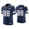 Men’s Dallas Cowboys #88 CeeDee Lamb 60th Anniversary Navy Vapor Untouchable Stitched NFL Nike Limited Jersey