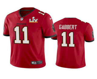 Men’s Tampa Bay Buccaneers #11 Blaine Gabbert Red 2021 Super Bowl LV Limited Stitched NFL Jersey