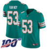 Men’s Miami Dolphins #53 Kyle Van Noy Aqua Green Alternate Stitched 100th Season Vapor Untouchable Limited Jersey