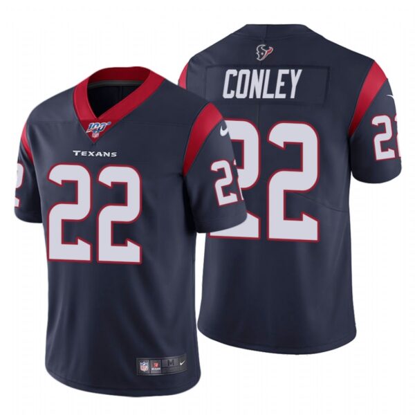 Nike Texans #22 Gareon Conley Men’s Navy Vapor Untouchable Limited NFL 100 Jersey