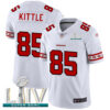 Nike 49ers #85 George Kittle White Super Bowl LIV 2020 Men’s Stitched NFL Limited Team Logo Fashion Jersey