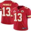 Men’s Kansas City Chiefs #13 Byron Pringle Red 2021 Super Bowl LV Limited Stitched NFL Jersey