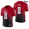 Men Atlanta Falcons #8 Kyle Pitts Red 2021 Draft Jersey