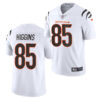 Men’s Cincinnati Bengals #85 Tee Higgins 2021 New White Vapor Untouchable Limited Stitched Jersey