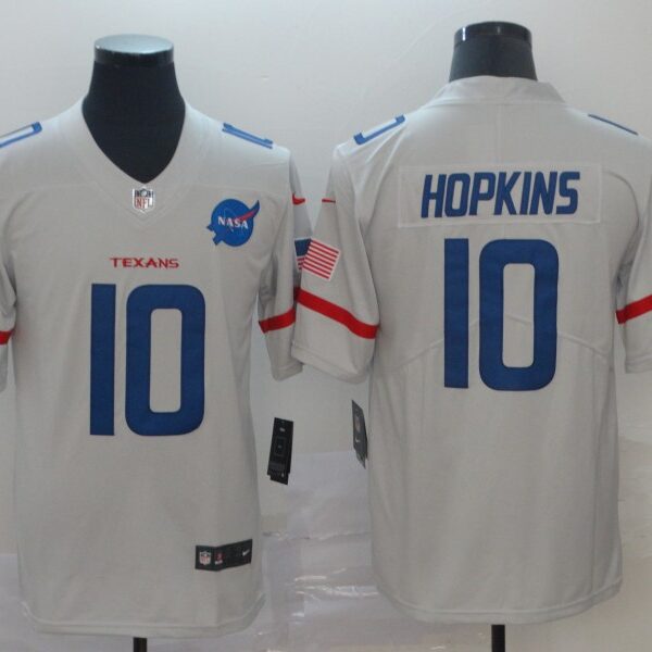 Nike Texans 10 DeAndre Hopkins White City Edition Vapor Untouchable Limited Jersey