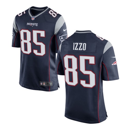 Men’s New England Patriots #85 Ryan Izzo Navy Vapor Untouchable Stitched NFL Nike Limited Jersey