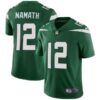 Men’s New York Jets #12 Joe Namath 2019 Green Vapor Untouchable Limited Stitched Jersey