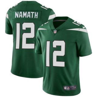 Men’s New York Jets #12 Joe Namath 2019 Green Vapor Untouchable Limited Stitched Jersey
