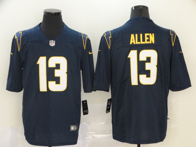 Men’s Los Angeles Chargers #13 Keenan Allen Navy Blue 2020 NEW Vapor Untouchable Stitched NFL Nike Limited Jersey