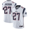 Men’s New England Patriots #27 J.C. Jackson Limited Vapor Untouchable White Jersey