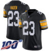 Nike Steelers #23 Joe Haden Black Alternate Men’s Stitched NFL 100th Season Vapor Limited Jersey